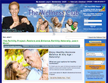 Tablet Screenshot of drmyattswellnessclub.com